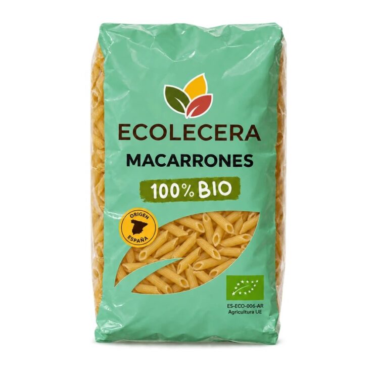 Macarrón blanco Ecolecera